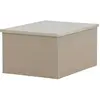 Image de Table basse beige Lenox 80 x 60 x 40 cm.