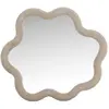 Image de Miroir Mural Ondulé Kungsbacka 70cm Beige