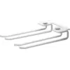 Image de 2 supports pour verres en acier blanc 20 cm - String furniture