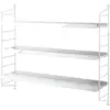 Image de Etagères en métal blanc String Pocket - String furniture