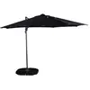 Image de Paris prix Parasol déporté rond - Noir