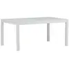 Image de Paris prix Table de jardin ronde extensible - Blanc