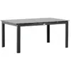 Image de Paris prix Table de jardin ronde extensible - Noir