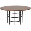 Image de Furniture fashion Table à manger ronde - Marron