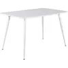 Image de Table à Manger Design Polar 120cm Blanc