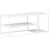Image de Table basse en acier 120 x 50 cm Staal blanc.
