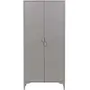 Image de Venture home Armoire 2 portes métal - Gris clair