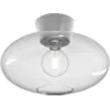 Image de Plafonnier en verre clair Ø38 Bullo XL - Belid