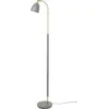 Image de Lampadaire dimmable en laiton et métal gris Deluxe - Belid