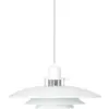 Image de Suspension en métal blanc et support métal Primus I - Belid