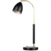 Image de Lampe à poser en laiton et métal noir 50,7 x 9,8 cm Deluxe - Belid