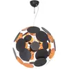 Image de Suspension By Rydens Planet noir/or Ø50 4xE14 métal