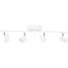 Image de Plafonnier By Rydens Correct 83 cm blanc 4 spots GU10