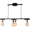 Image de Suspension industrielle noire 4xE27 Zeona By Rydéns