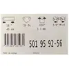 Image de Guide-chaîne Husqvarna guide-chaîne 40 cm 3/8'' mini 56 TG 1,3 mm ( 501 95 92-56 ) adaptable sur 321 EL / 135 / 240 / 240 e-series / T540 XP / T540 XP II / 236 / T435