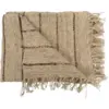 Image de Plaid beige et noir S'il Vous Plaid - Bazar Bizar