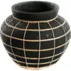 Image de Le Vase Ventre - Noir Naturel - L - Bazar Bizar