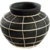 Image de Le Vase Ventre - Noir Naturel - M - Bazar Bizar