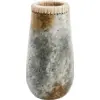 Image de Le vase sournois - Gris antique - L - Bazar Bizar