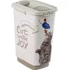 Image de Boîte de stockage alimentaire pour chat Rotho Mypet Joy Blanc 25 L 83187