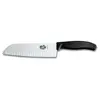 Image de Couteau santoku 17cm noir - 6.8523.17B - Swissclassic - VICTORINOX