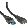 Image de Rotronic USB A vers Micro-USB B