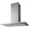 Image de Hotte décorative murale 90cm 64db 741m3/h inox - 6510622 - Ikos - ROBLIN