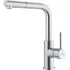 Image de Franke Mitigeur de cuisine à douchette extractible Smart Glenda - Inox