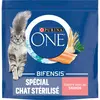 Image de PURINA-Croquettes Chat   Purina One Stérilisé Saumon Blé   1,5 kg