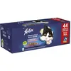 Image de FELIX Tendres Effilés Viandes-Poissons 44 x 85 g
