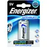 Image de pile lithium energizer ultimate - 6lr61 - 9 volts - blister de 1 pile