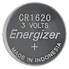 Image de pile lithium - energizer cr1620 - 3 volts - blister de 2 piles