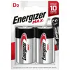 Image de Energizer Piles alcalines MAX - D - 2 unités