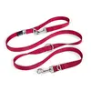Image de Laisse pour chien ajustable nylon Curli Rouge L PN1797