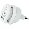 Image de Skross Adaptateur de Voyage 2-en-1 Universel pour Italie 13A Blanc