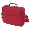 Image de DICOTA Sacoche Ecologique MULTI BASE Rouge PC portable 14"-15.6" Légère Polyester cadre métal et plusieurs compartiments Garantie a vie D30920-RPET