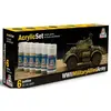 Image de Italeri set peintures chars 2e GM