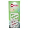 Image de Metaltex Pince à nappe plastique - Blanc