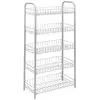 Image de Desserte démontable 5 paniers MONACO SILVER (EM.097) METALTEX - 34301539080