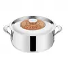 Image de Faitout inox 24cm avec couvercle - 011204032424 - Emozione - LAGOSTINA