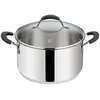 Image de Faitout inox 18cm avec couvercle - 12896031618 - Tempra Inox - LAGOSTINA