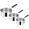 Image de Série de 3 casseroles inox 16/18/20cm - 12896600003 - Tempra Inox - LAGOSTINA