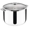 Image de Marmite inox 24cm + couvercle en verre - 012138020524 - Salvaspazio+ - LAGOSTINA