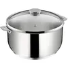 Image de Faitout inox 24cm + couvercle - 12138031224 - Salvaspazio+ - LAGOSTINA