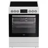 Image de Cuisinière vitrocéramique 72l 4 feux blanc - W6V8LCSW - WHIRLPOOL