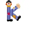 Image de Lettre K clown - Coloris selon assortiment