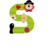 Image de Lettre "S" Clown Sevi