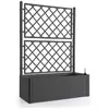 Image de Stefanplast Jardinière rectangulaire - Anthracite