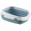 Image de Bac à litière pour chat Zolux Stefanplast Queen Bleu TU 590108BAC