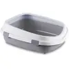 Image de Bac à litière pour chat Stefanplast Queen Gris TU 590108GPI